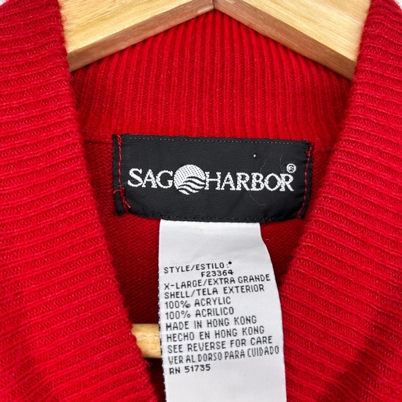 Vintage Sag Harbor short sleeve knit sweater - Picture 2 of 2